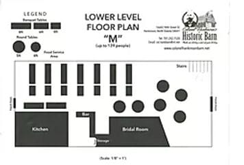 11 floor plan wedding venues near fargo